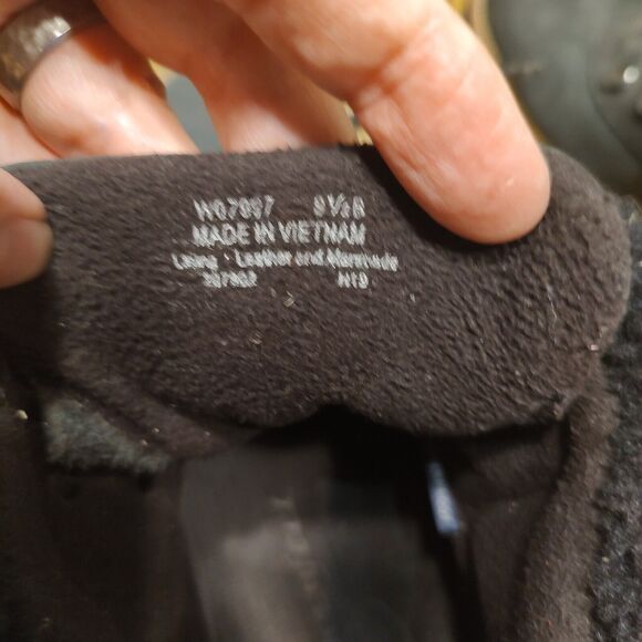 Cole Haan Zero Grand Explorer W07997 Black Leather Hiking Boots Women's Sz 9.5B - Picture 15 of 16